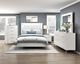 Homelegance® Ripple High Gloss White Chest-1