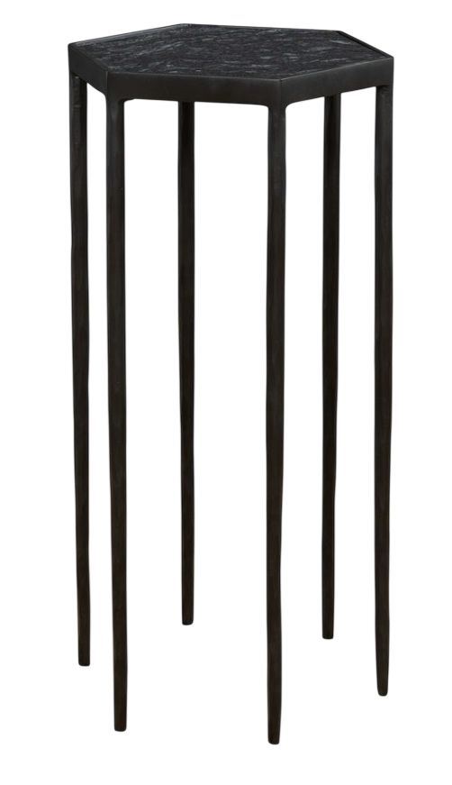 Uttermost® Aviary Black Side Table-0