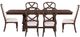Liberty Furniture Provence Park 7-Piece Chateau Brown/Cream Alternate Trestle Dining Table Set-0