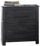 HH2 Home Villa Black Nightstand with USB Port-0