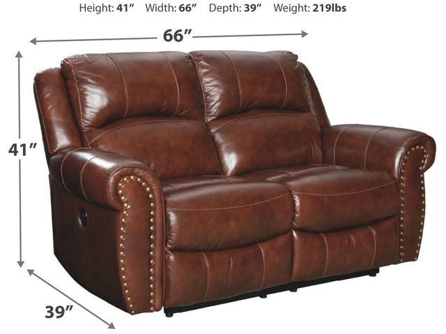 Signature Design by Ashley® Bingen Harness Power Reclining Loveseat-2
