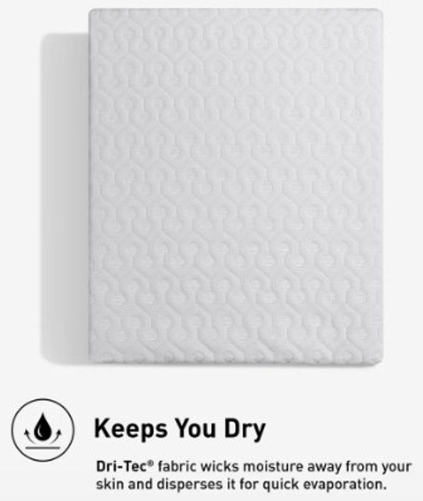 BEDGEAR® Dri-Tec® Performance® Split Queen Mattress Protector -3