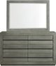 Elements International Zig Gray Dresser Mirror-1