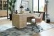 aspenhome® Maddox Biscotti 66" Executive Desk-1