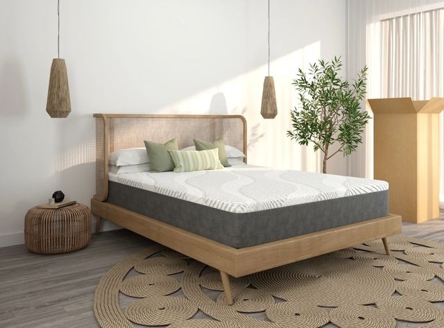 Sherwood® Bedding XXV Selene Diez 10" Memory Foam Firm Tight Top King Mattress in a Box-1