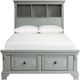 Elements International Calloway Gray Youth Full Storage Bed-1