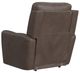 Flexsteel® Carter Brown Power Recliner with Console and Power Headrests and Lumbar-4