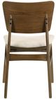 Crown Mark Rolstan Beige/Brown Dining Side Chair-3