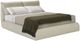 Natuzzi Editions Customizable Orbitale Queen Upholstered Panel Bed-0