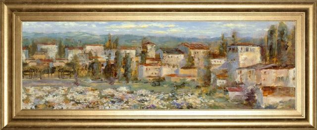 Classy Art Provencal Village Il - Detail Il by Longo Wall Art-0