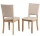 Furniture of America® Oberto 4-Piece Natural Upholstered Side Chair-0