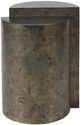 Universal Explore Home™ New Modern Cosmo Pyrite End Table-2