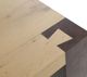 Fairfield® Wyatt Beige Dining Table with Brown Base-5
