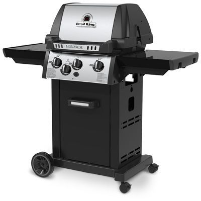 Broil King® Monarch™ 340 3-Burner Stainless Steel Freestanding Liquid Propane Grill-1
