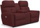 La-Z-Boy® Douglas Claret Power Reclining Loveseat with Headrest and Console-1
