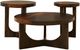 International Furniture Direct Raramuri Brown Chairside Table-4