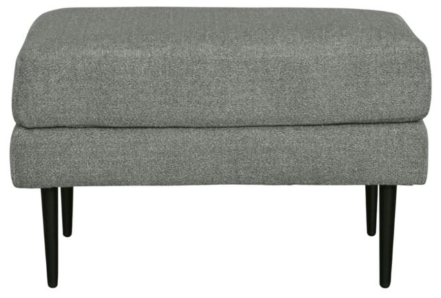 Signature Design by Ashley® Hazela Charcoal Ottoman-1