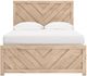 Signature Design by Ashley® Sanginlane Tan Full Panel Bed-1