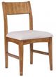 Winners Only® Portland Brown Short Panel Side Chair-0