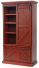 American Heartland Manufacturing Rustic Winsome Red Armoire-2