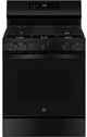 GE® 30'' Black Freestanding Gas Range-0