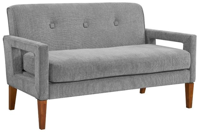 Homelegance® Belfort Gray Loveseat-0