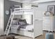 Legacy Kids Teen Canterbury Natural White Twin over Twin Youth Bunk Bed-1