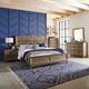 Liberty Furniture Ridgecrest 5-Piece Cobblestone Queen Bedroom Set-1