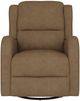 Emerald Home Henry Brown Manual Swivel Glider Recliner-4