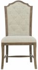 Bernhardt Rustic Patina Beige/Peppercorn Side Chair-1