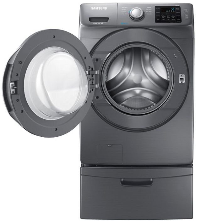Samsung 4.2 Cu. Ft. Stainless Platinum Front Load Washer-3