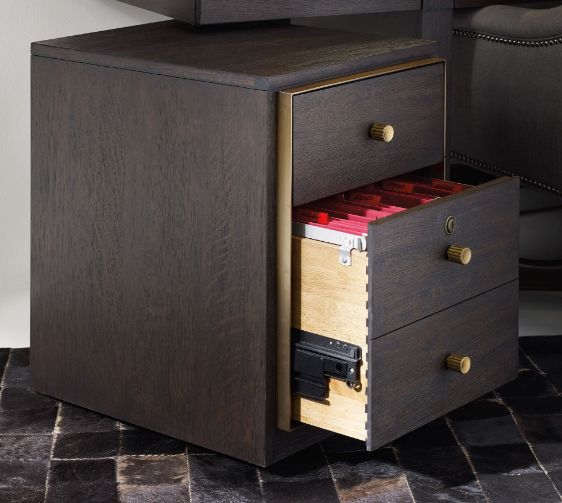 Hooker® Furniture Curata Midnight Mobile File-3