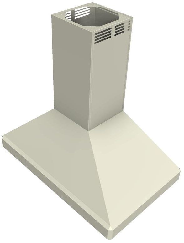 Vent-A-Hood® 42" Biscuit ARS Duct-Free Euro-Style Island Range Hood-1