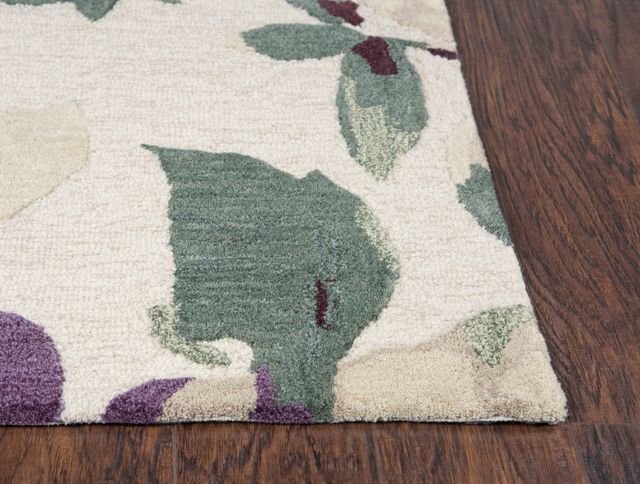 Rizzy Home Connie Post Beige/Charcoal 5' x 8' Rug-2