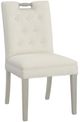 Fairfield® Customizable Pull Short Back 38" Dining Chair with Sheer Dove Legs-0