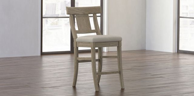 Bassett® Furniture Customizable Benchmade Baxter Oak Counter Stool-2