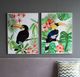 A & B Home 2-Piece Toucan Wall Art Set-4