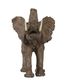 A & B Home Nickel Trumpeting Elephant Accent-2