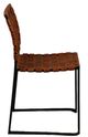 Porter International Designs Veracruz Black/Brown Dining Side Chair-2