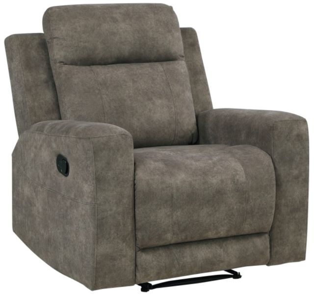 Homelegance® Muncie Brown Manual Recliner-0