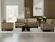 International Furniture Direct Blackburn Brown Sofa-1