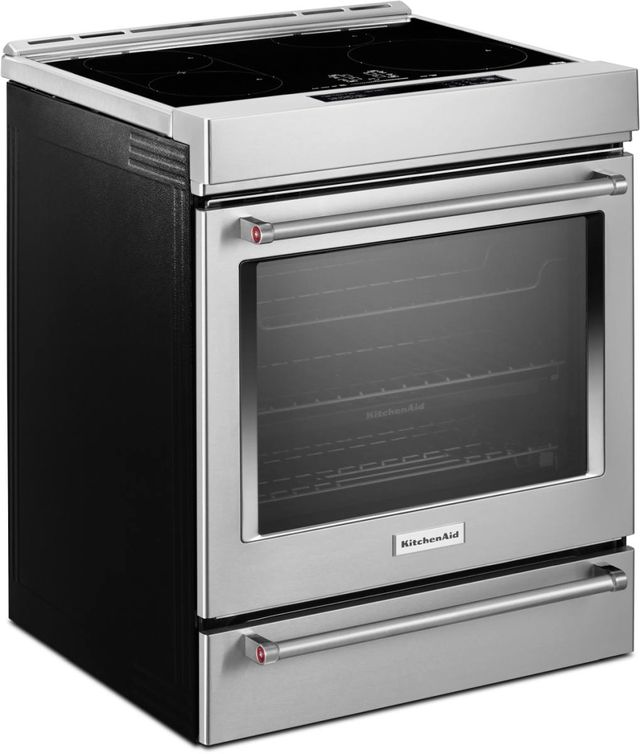 KitchenAid® 30" Stainless Steel Slide In Induction Range-2