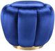 ACME Furniture Heiress Sapphire Blue Ottoman-0
