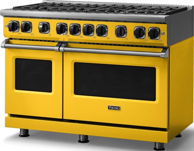 Viking® 7 Series 48'' Daffodil Pro Style Gas Range-3