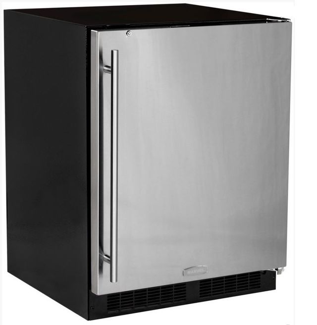 Marvel 24" Stainless Steel Under the Counter Refrigerator-1