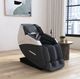 Elements International Embrace Charcoal/White Massage Chair with Eye Massager-1