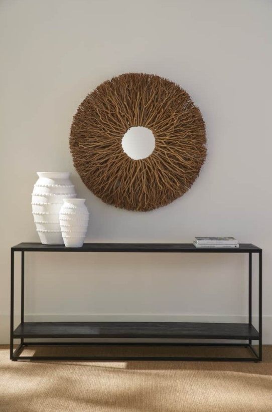 Rowe® Bartola Ink Console Table with Ore Base-1
