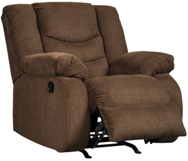 Signature Design by Ashley® Tulen Chocolate Manual Rocker Recliner-2