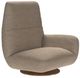 American Leather® Customizable Whitby Fabric Swivel Glider Chair-0