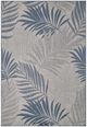 KAS Rugs Provo Blue Palms 5'x8' Area Rug-0